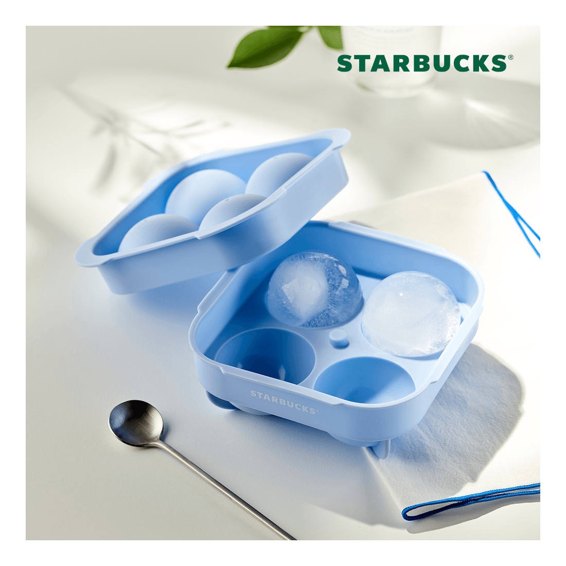 Khay Đá Starbucks Summer Buddy Ice Ball Tray - Kallos Vietnam
