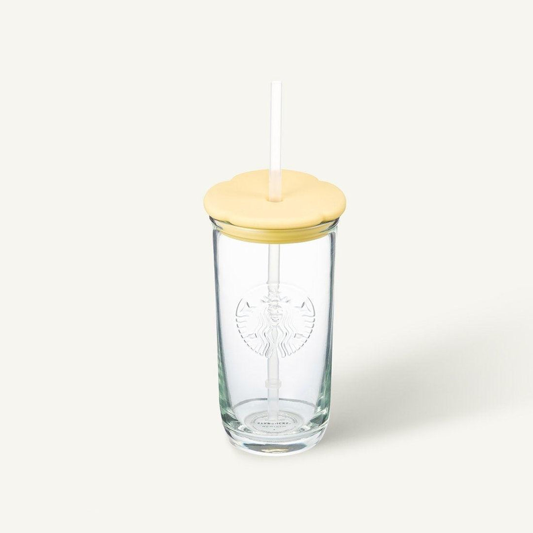 Ly Starbucks Summer Flower Glass Cold Cup - Kallos Vietnam