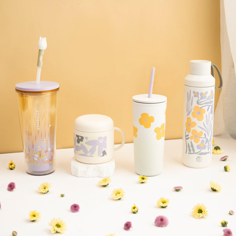 Bình Nước Starbucks Summer Flower Water Bottle - Kallos Vietnam