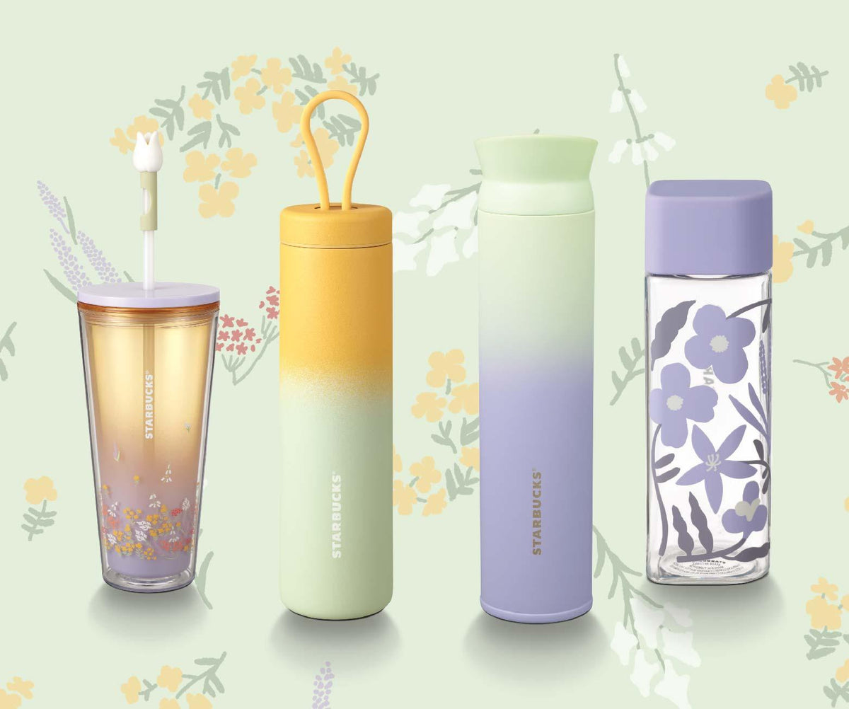 Bình Nước Starbucks Summer Flower Water Bottle - Kallos Vietnam