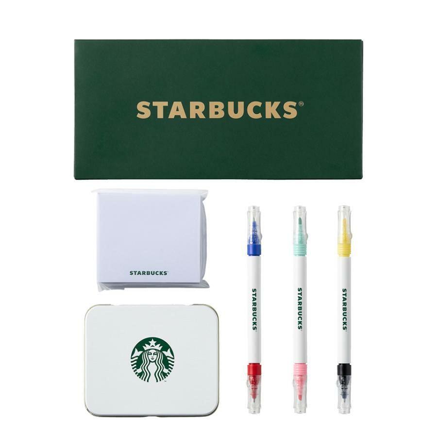 Bút Màu Starbucks Tin Case Stationery Set - Kallos Vietnam