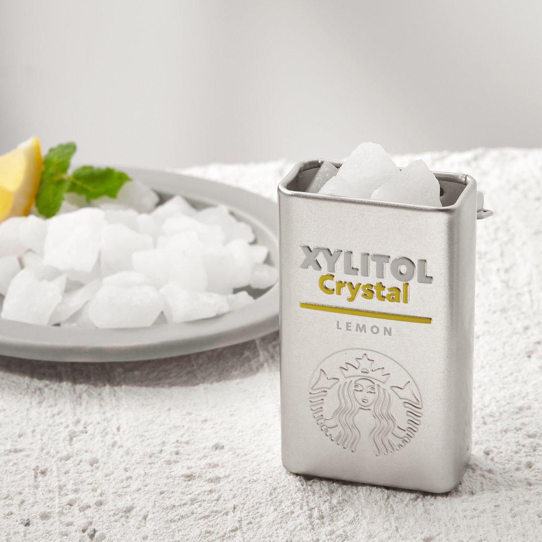 Kẹo Starbucks Xylitol Candy Crystal Lemon - Kallos Vietnam