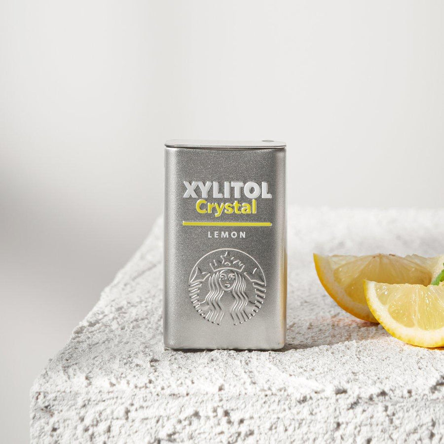 Kẹo Starbucks Xylitol Candy Crystal Lemon - Kallos Vietnam