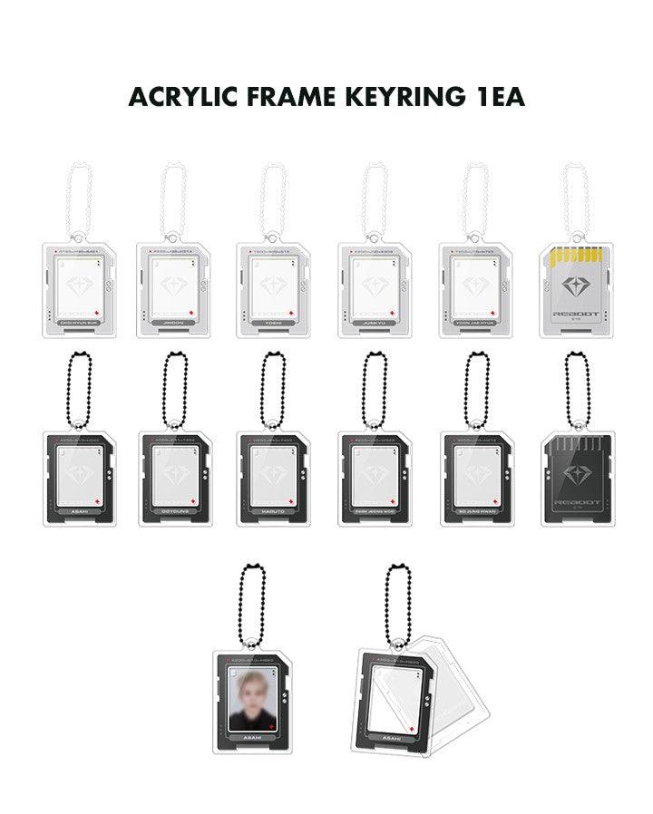 Móc Khoá TREASURE Reboot Acrylic Frame Keyring - Kallos Vietnam