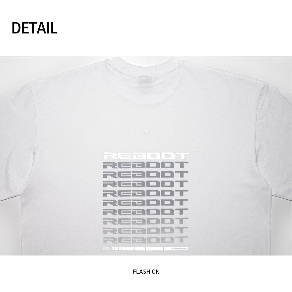 Áo Thun TREASURE Reboot Overfit Reflective Tshirt - Kallos Vietnam