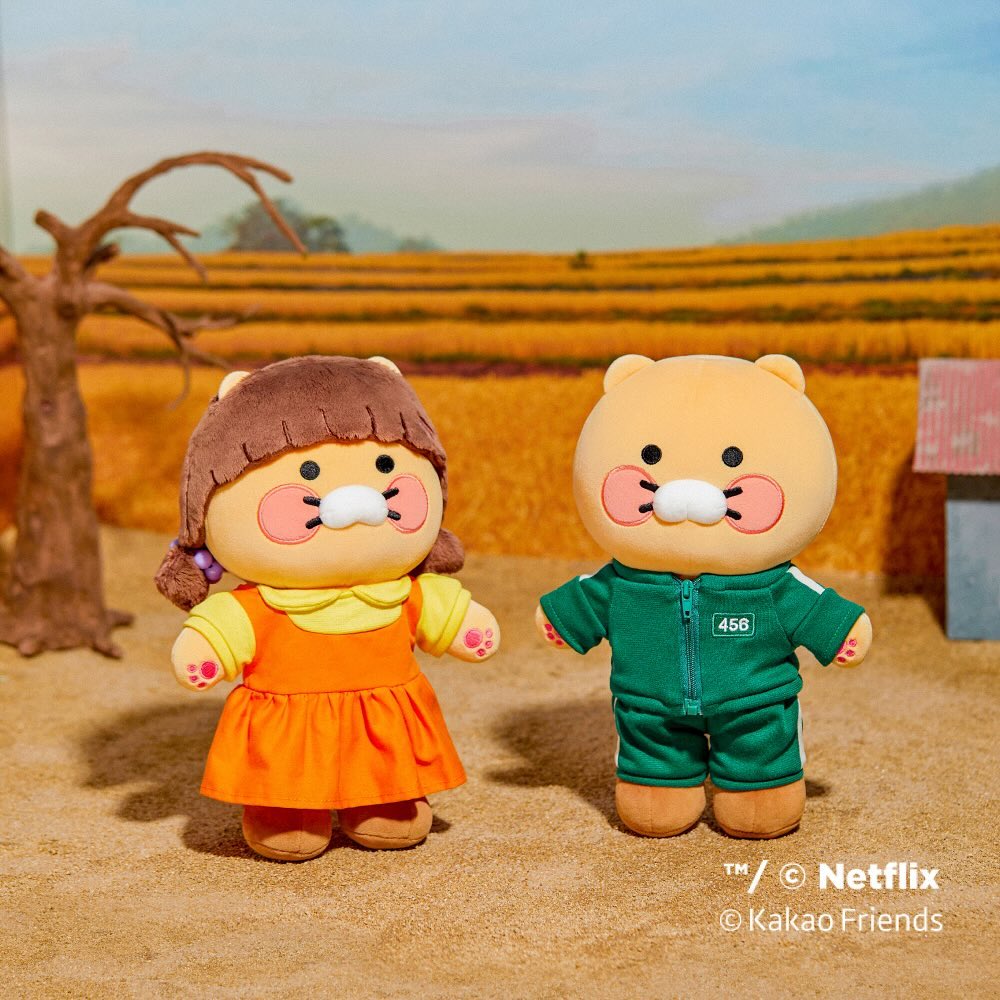 Thú Bông KAKAO Friends Squid Game Doll #Chunshik - Kallos Vietnam