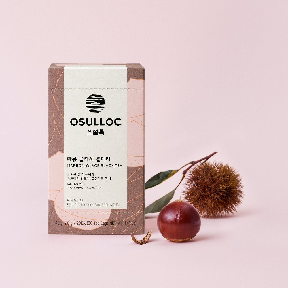 Tra OSULLOC Marron Glace Black Tea Bags - Kallos Vietnam