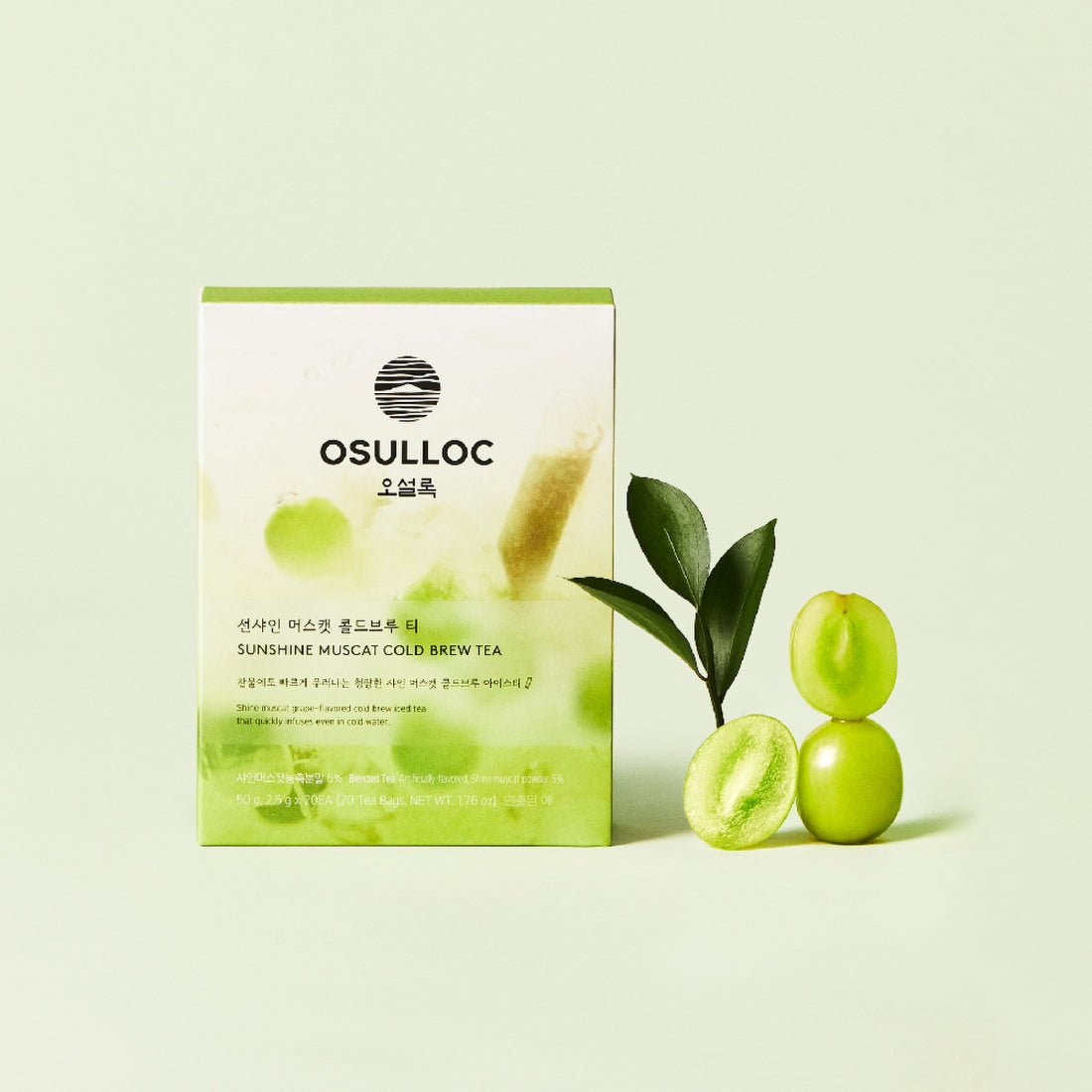 Tra OSULLOC Sunshine Muscat Cold Brew Tea - Kallos Vietnam