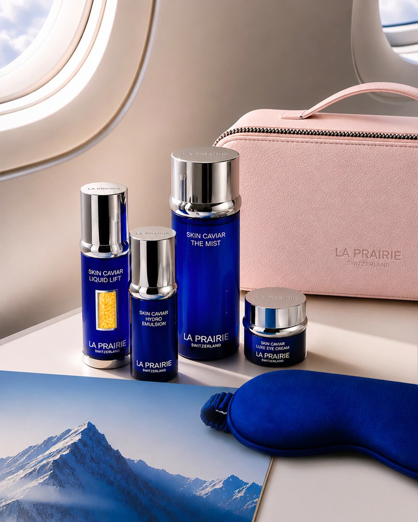 Travel light with La Prairie