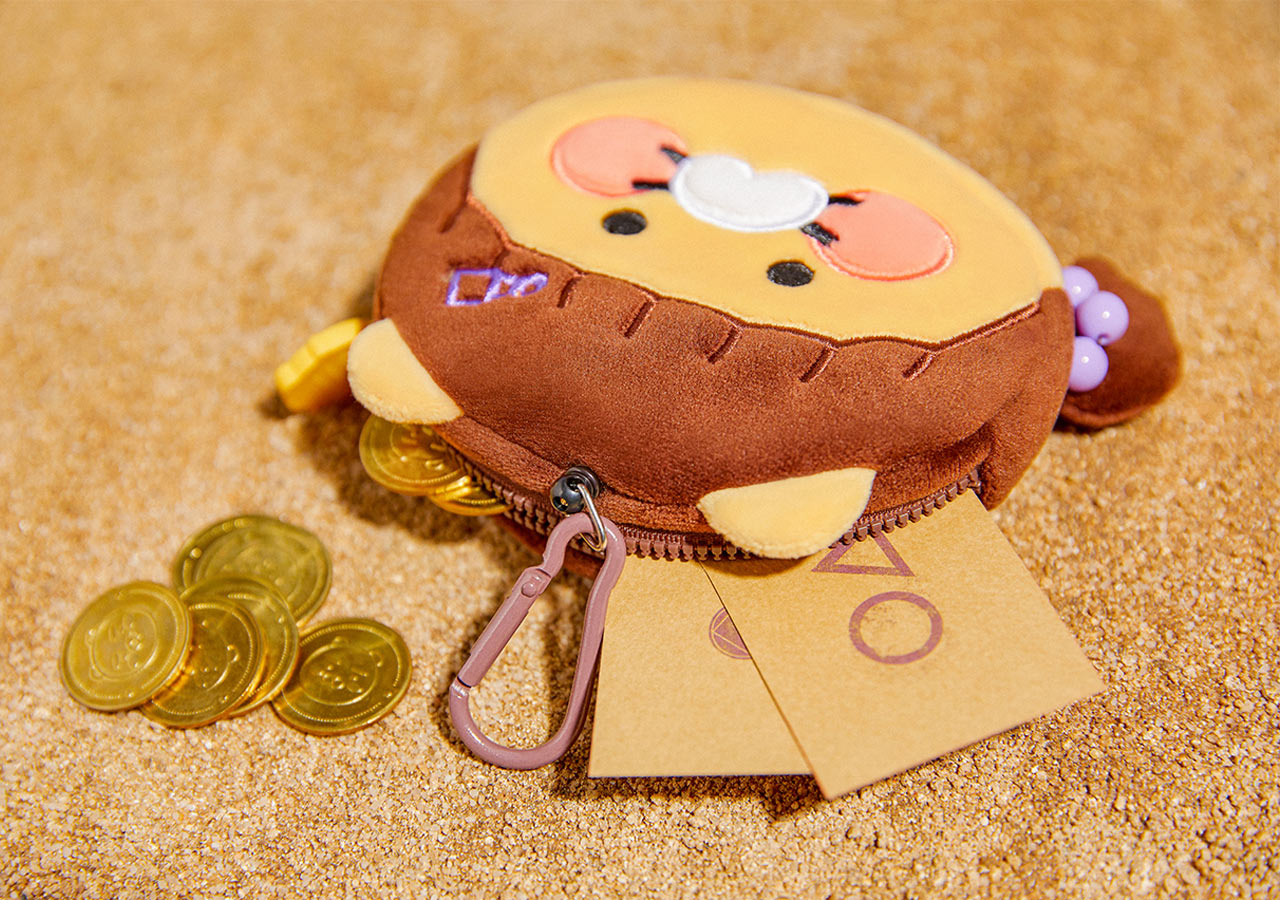 Túi KAKAO Friends Squid Game Face Pouch #Chunshik - Kallos Vietnam