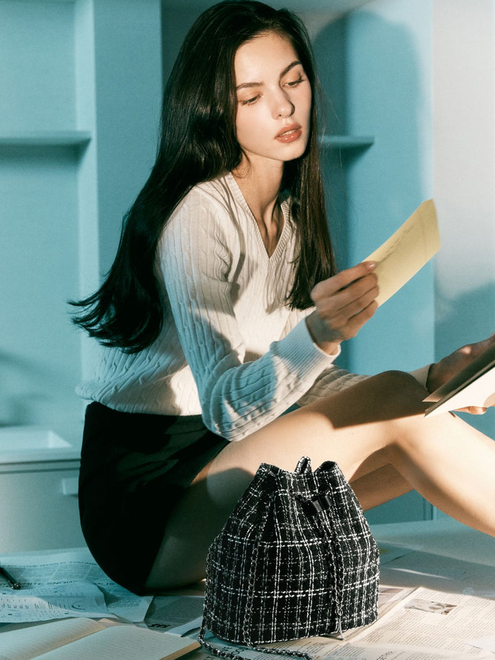 Túi MARHEN J Cannes Tweed - Kallos Vietnam