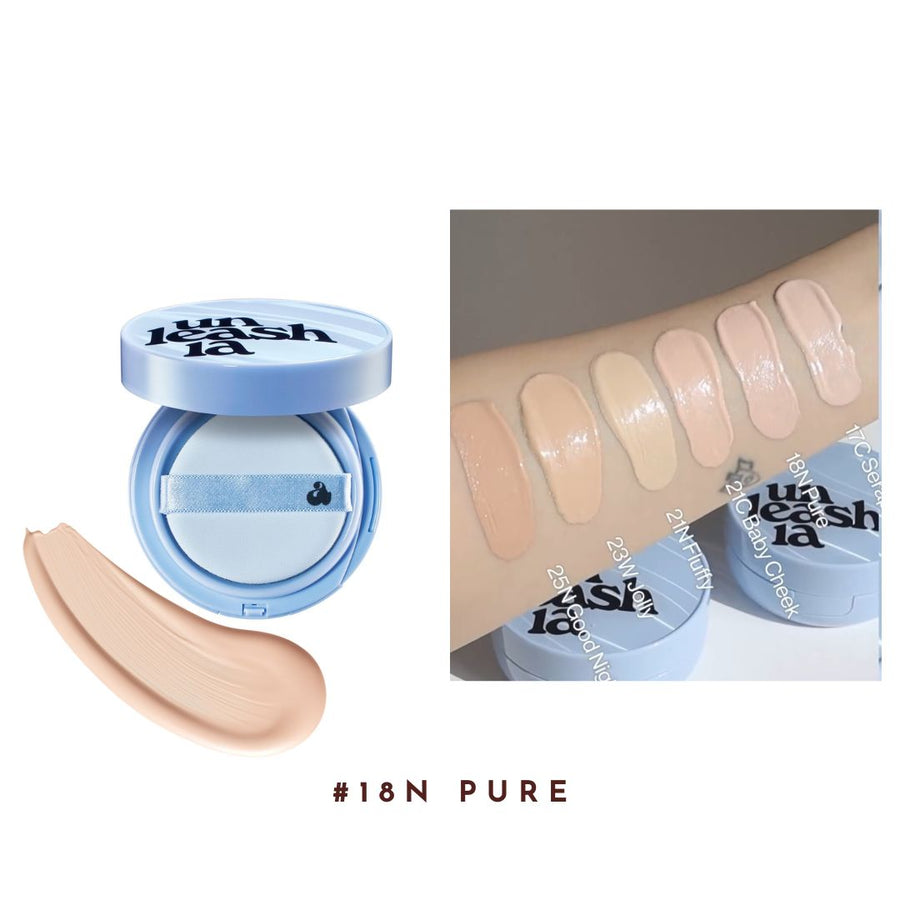 Phấn Nước UNLEASHIA Babe Skin Baby Blue Cushion