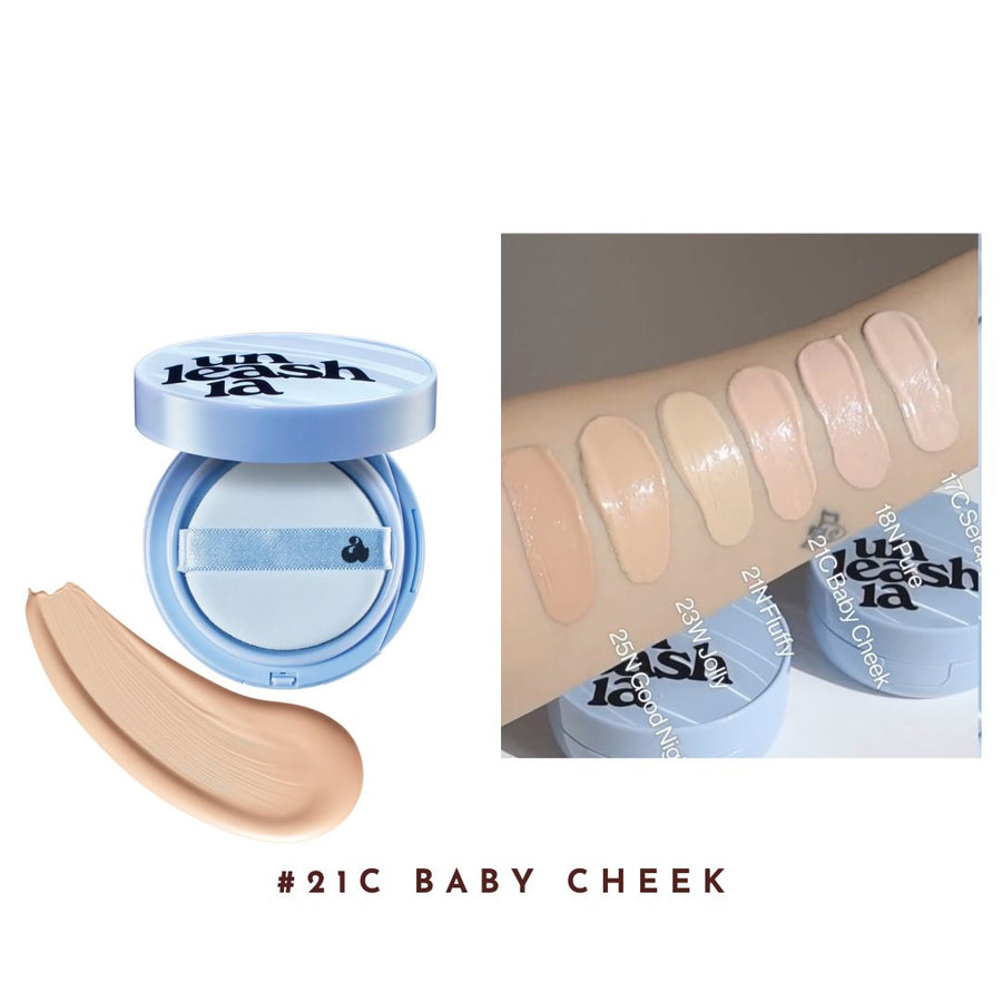 Phấn Nước UNLEASHIA Babe Skin Baby Blue Cushion