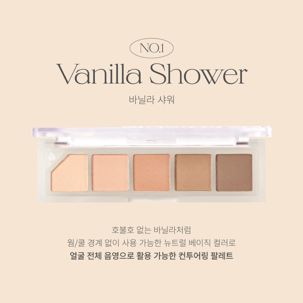 Phấn Mắt UNLEASHIA Mood Shower Eye Palette - Kallos Vietnam