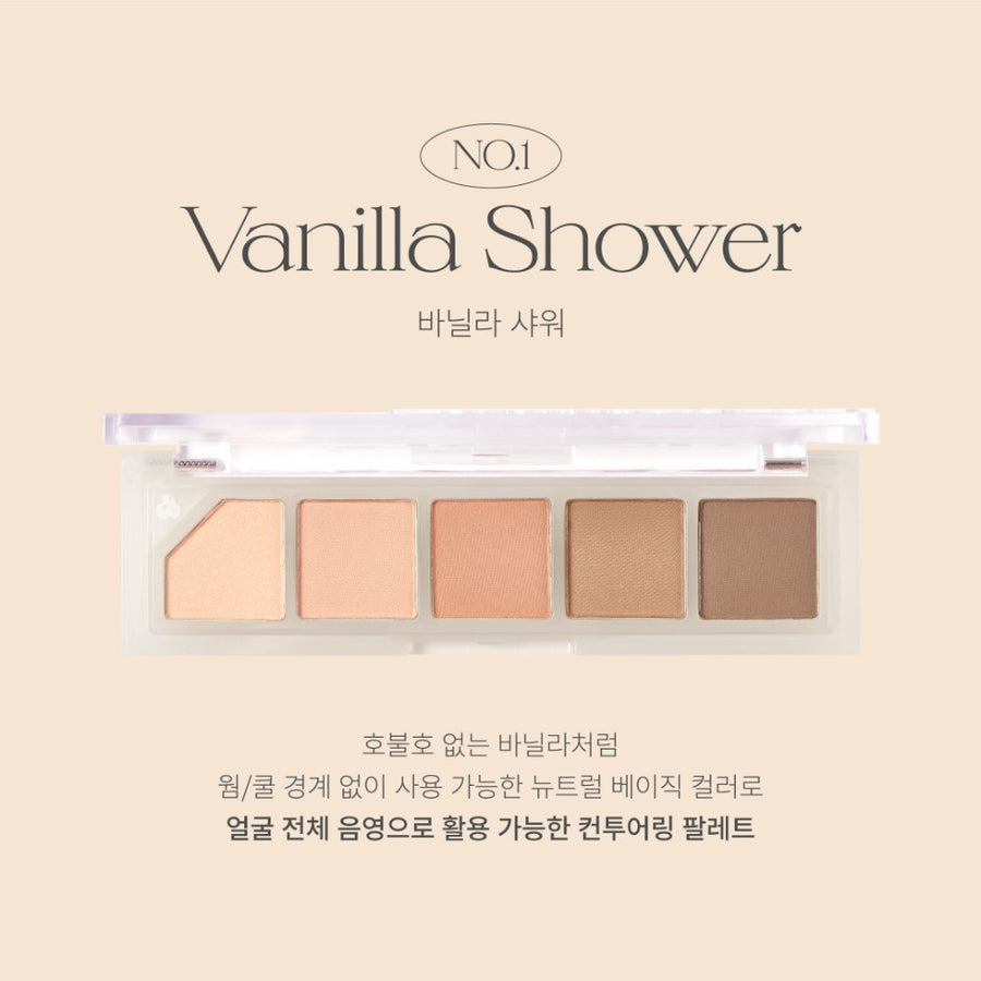 Phấn Mắt UNLEASHIA Mood Shower Eye Palette