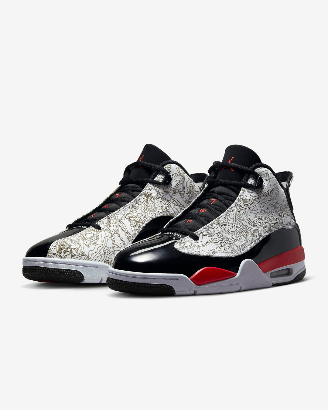 Giày Nike Air Jordan Dub Zero Men Shoes #Fire Red - Kallos Vietnam