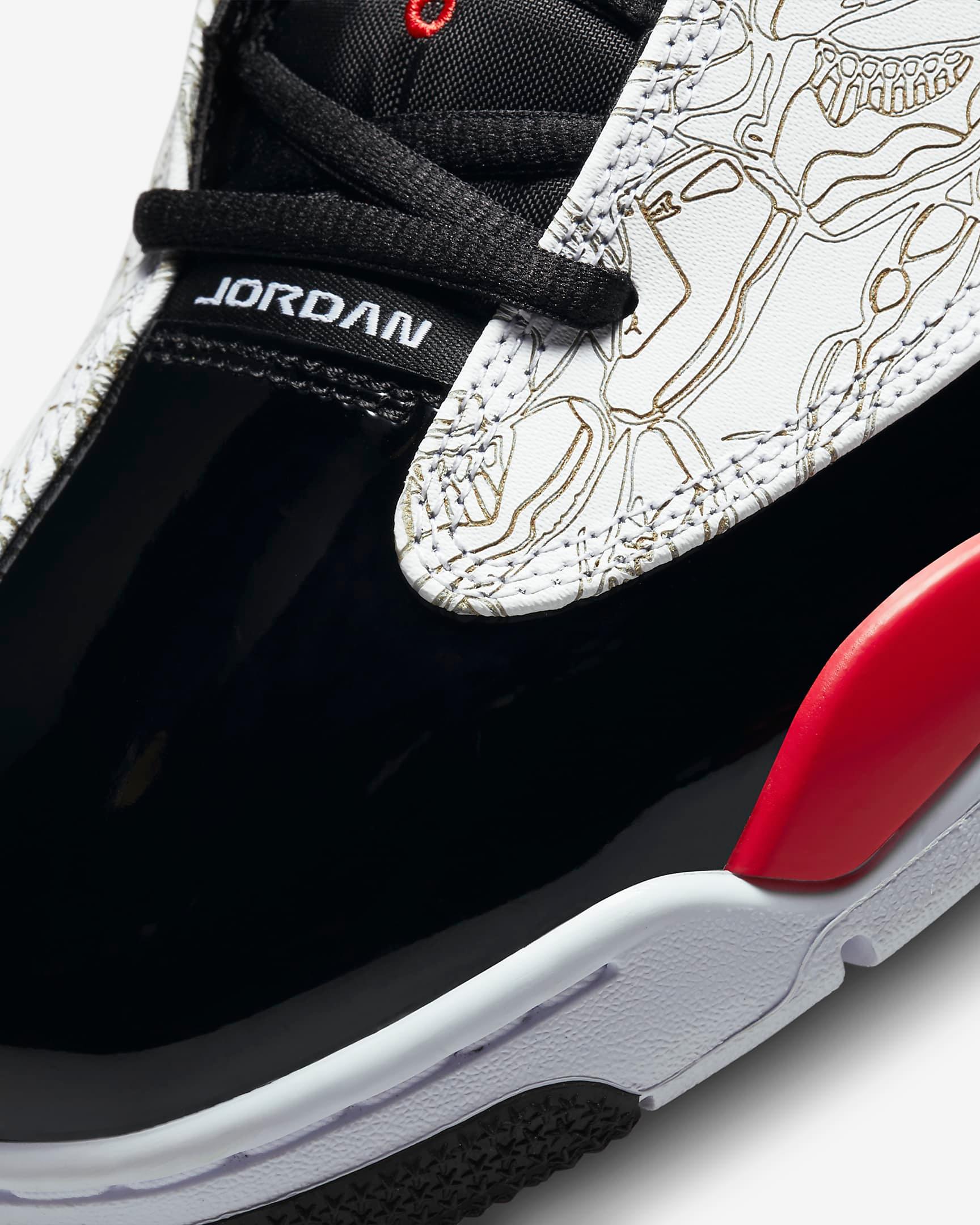 Giày Nike Air Jordan Dub Zero Men Shoes #Fire Red - Kallos Vietnam