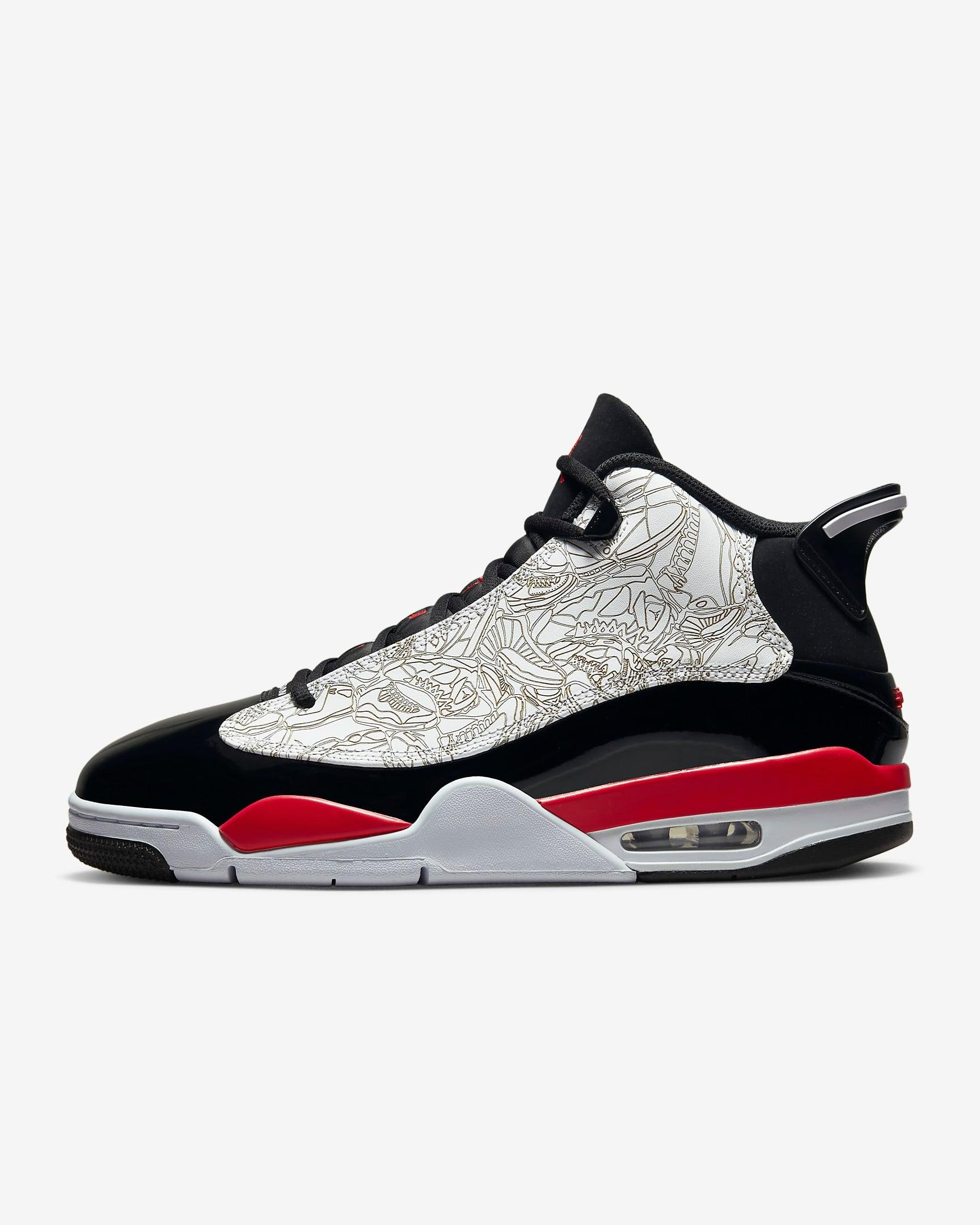 Giày Nike Air Jordan Dub Zero Men Shoes #Fire Red - Kallos Vietnam