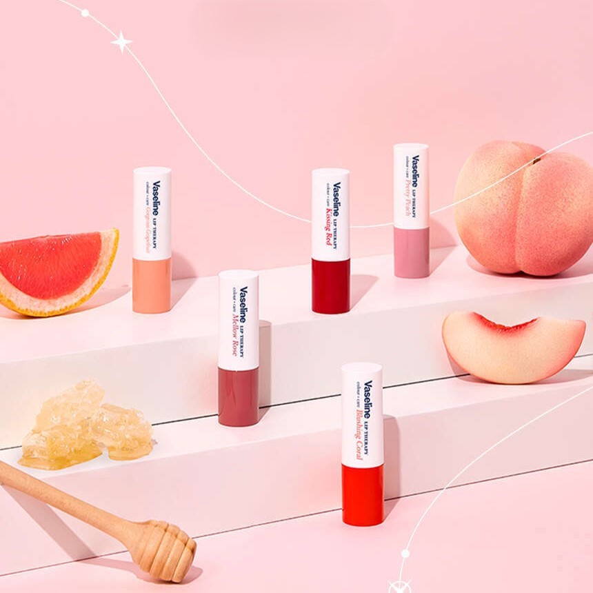Son Dưỡng Vaseline Lip Therapy Color Care Lip Balm - Kallos Vietnam