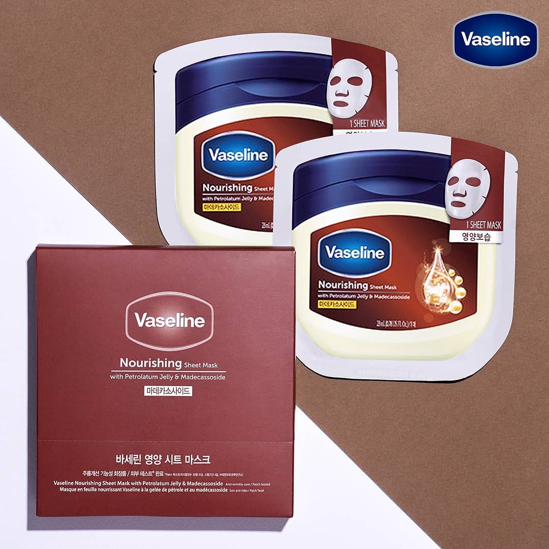 Mặt Nạ Vaseline Nourishing Sheet Mask - Kallos Vietnam