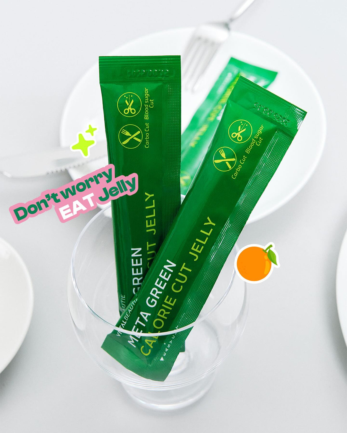 Thạch Giảm Cân Vital Beautie Meta Green Calorie Cut Jelly - Kallos Vietnam