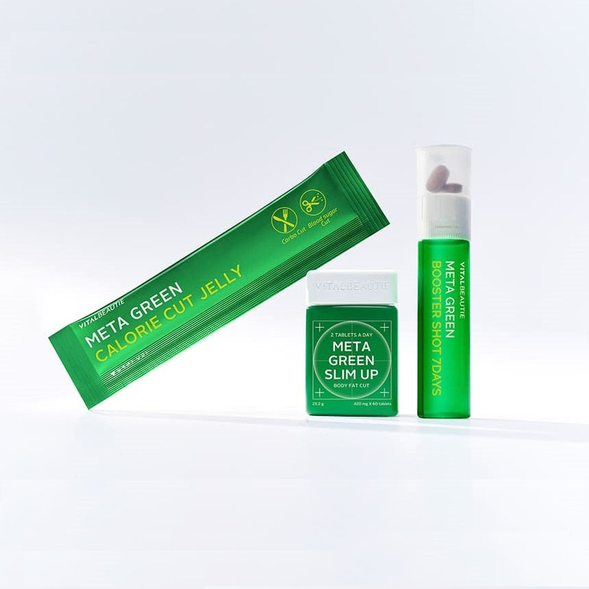Thạch Giảm Cân Vital Beautie Meta Green Calorie Cut Jelly - Kallos Vietnam
