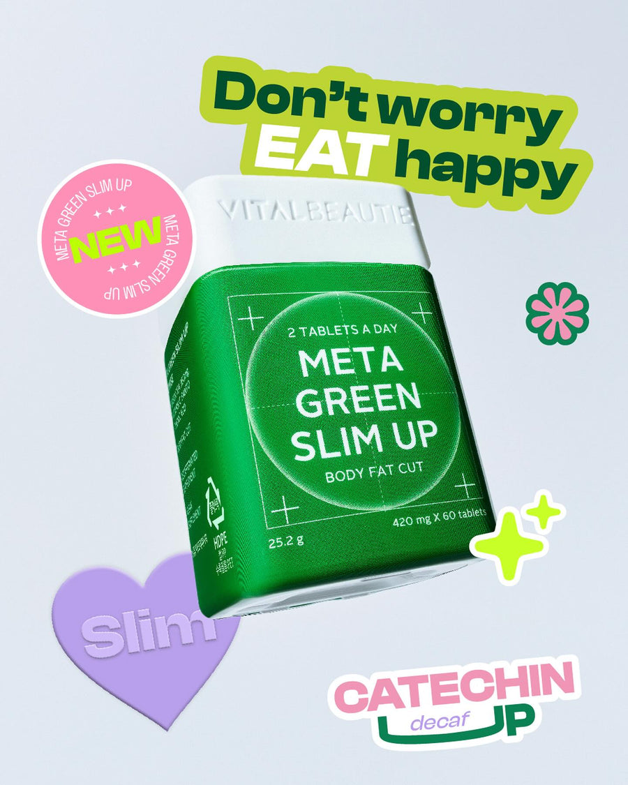 Viên Giảm Cân Vital Beautie Meta Green Slim Up - Kallos Vietnam