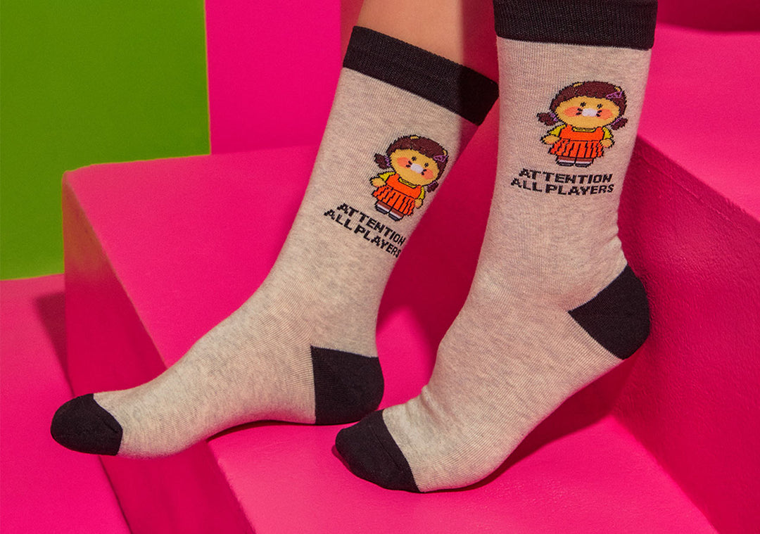 Vớ KAKAO Friends Squid Game Socks #Chunshik - Kallos Vietnam