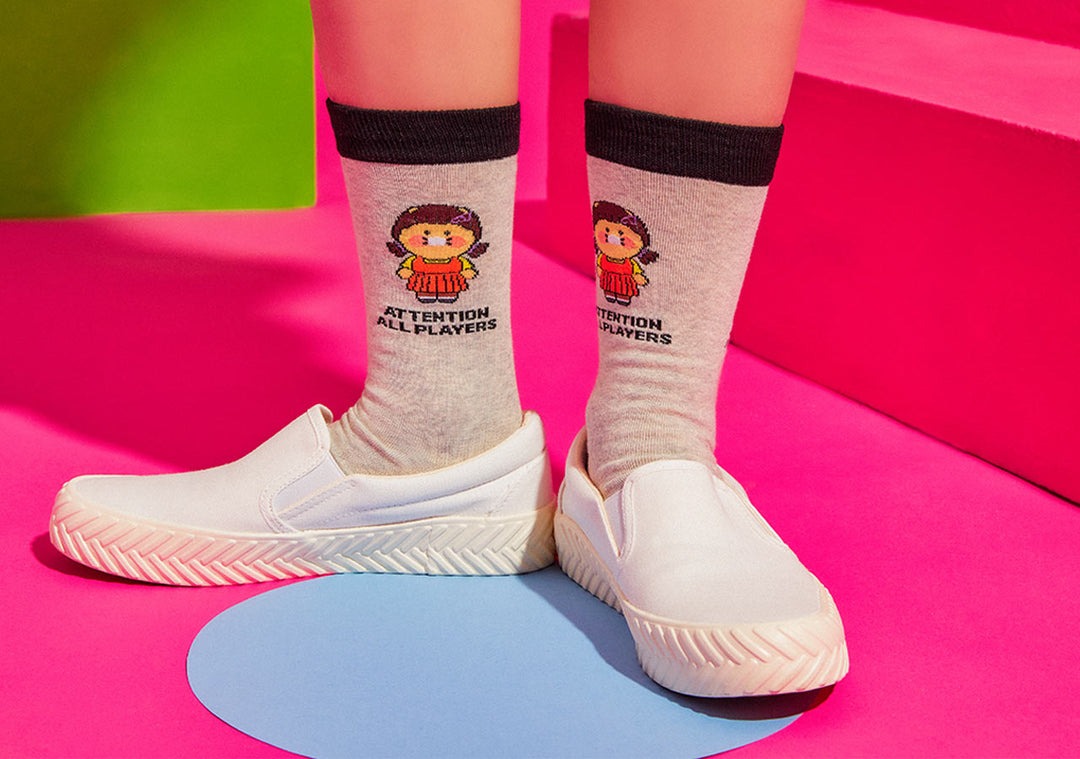 Vớ KAKAO Friends Squid Game Socks #Chunshik - Kallos Vietnam