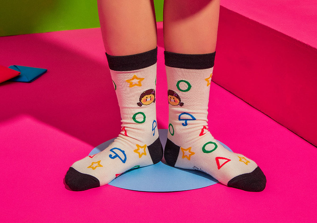 Vớ KAKAO Friends Squid Game Socks #Chunshik - Kallos Vietnam