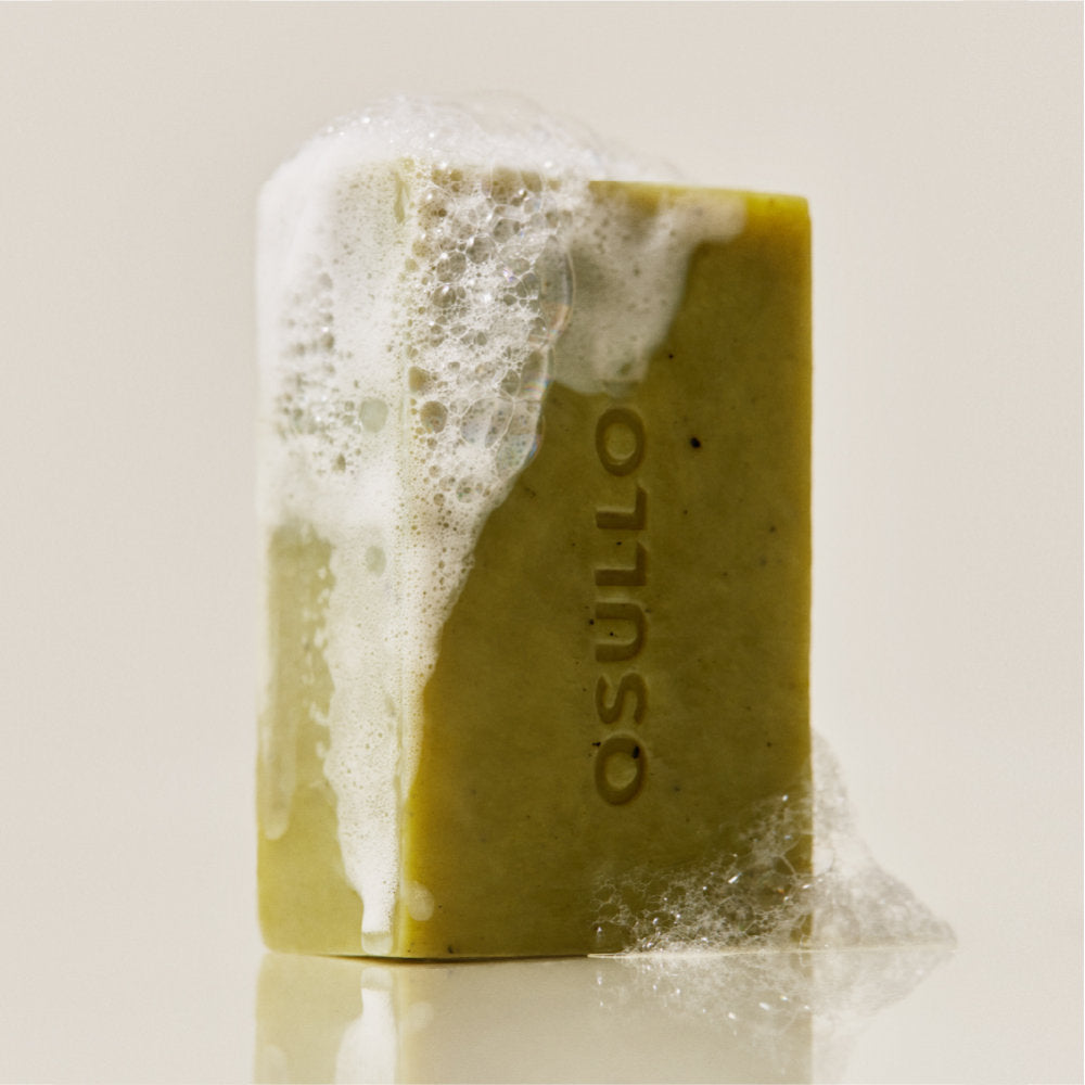 Xa Phong Rua Mat OSULLOC Jeju Green Tea Cleansing Bar - Kallos Vietnam