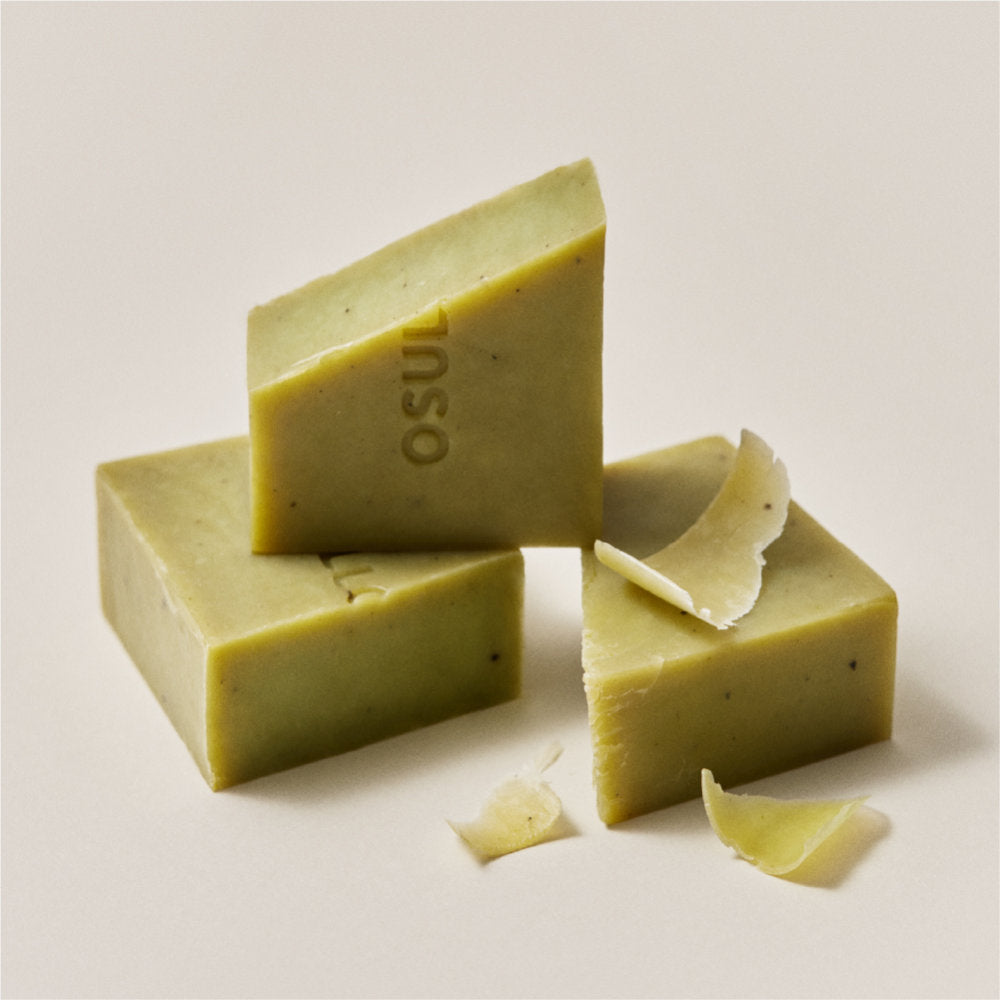 Xa Phong Rua Mat OSULLOC Jeju Green Tea Cleansing Bar - Kallos Vietnam