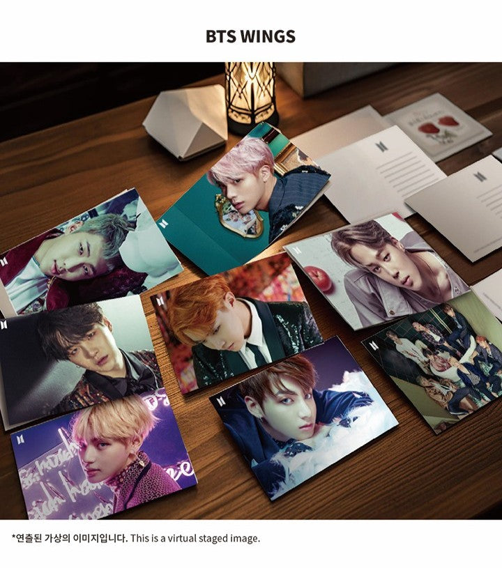 Ảnh BTS Lenticular Postcard Ver.3 (Wings) - Kallos Vietnam