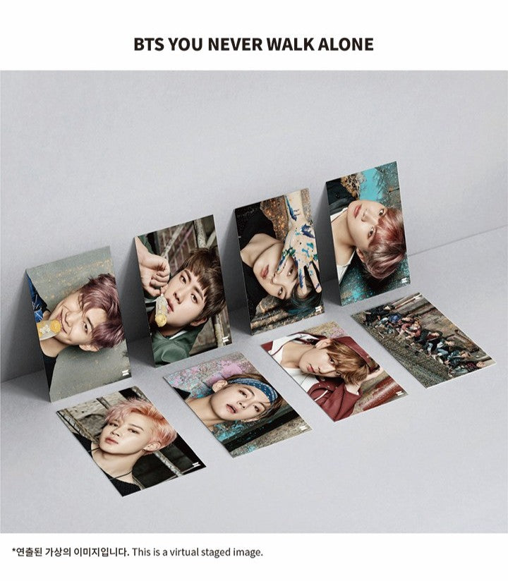 Ảnh BTS Lenticular Postcard Ver.3 (You Never Walk Alone)