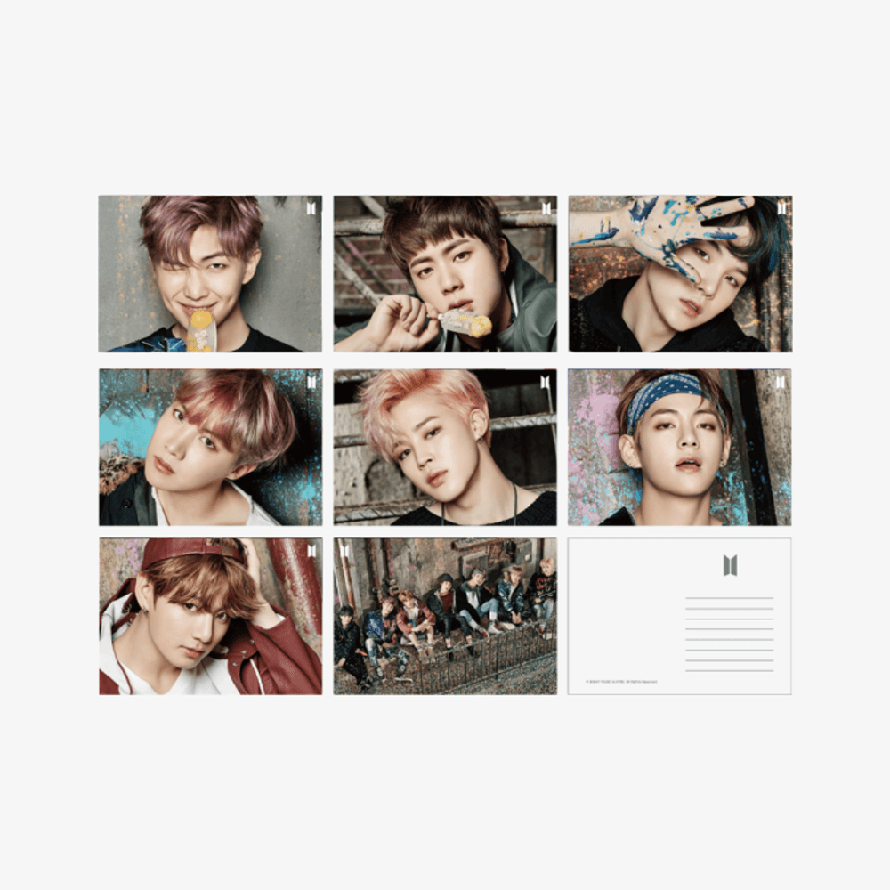 Ảnh BTS Lenticular Postcard Ver.3 (You Never Walk Alone)