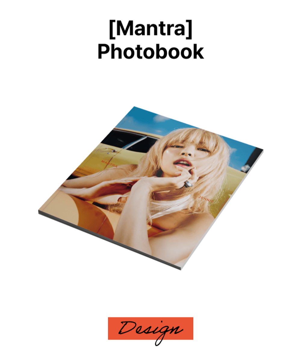 Ảnh JENNIE [Mantra] Photobook - Kallos Vietnam