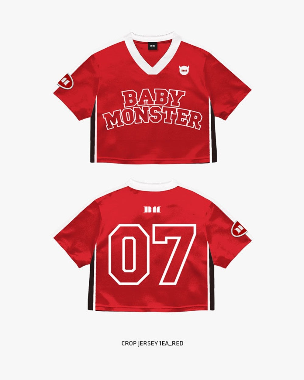 Áo BABYMONSTER Crop Jersey - Kallos Vietnam