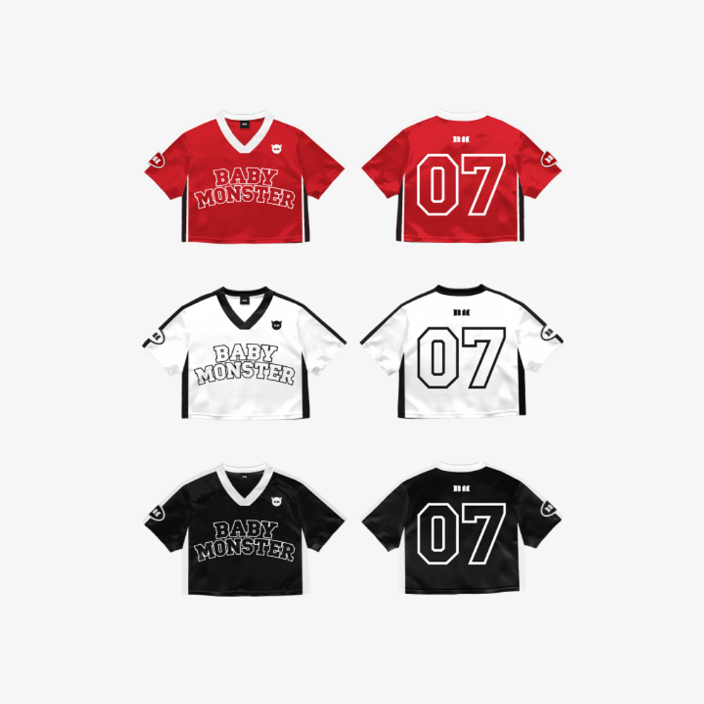 Áo BABYMONSTER Crop Jersey - Kallos Vietnam