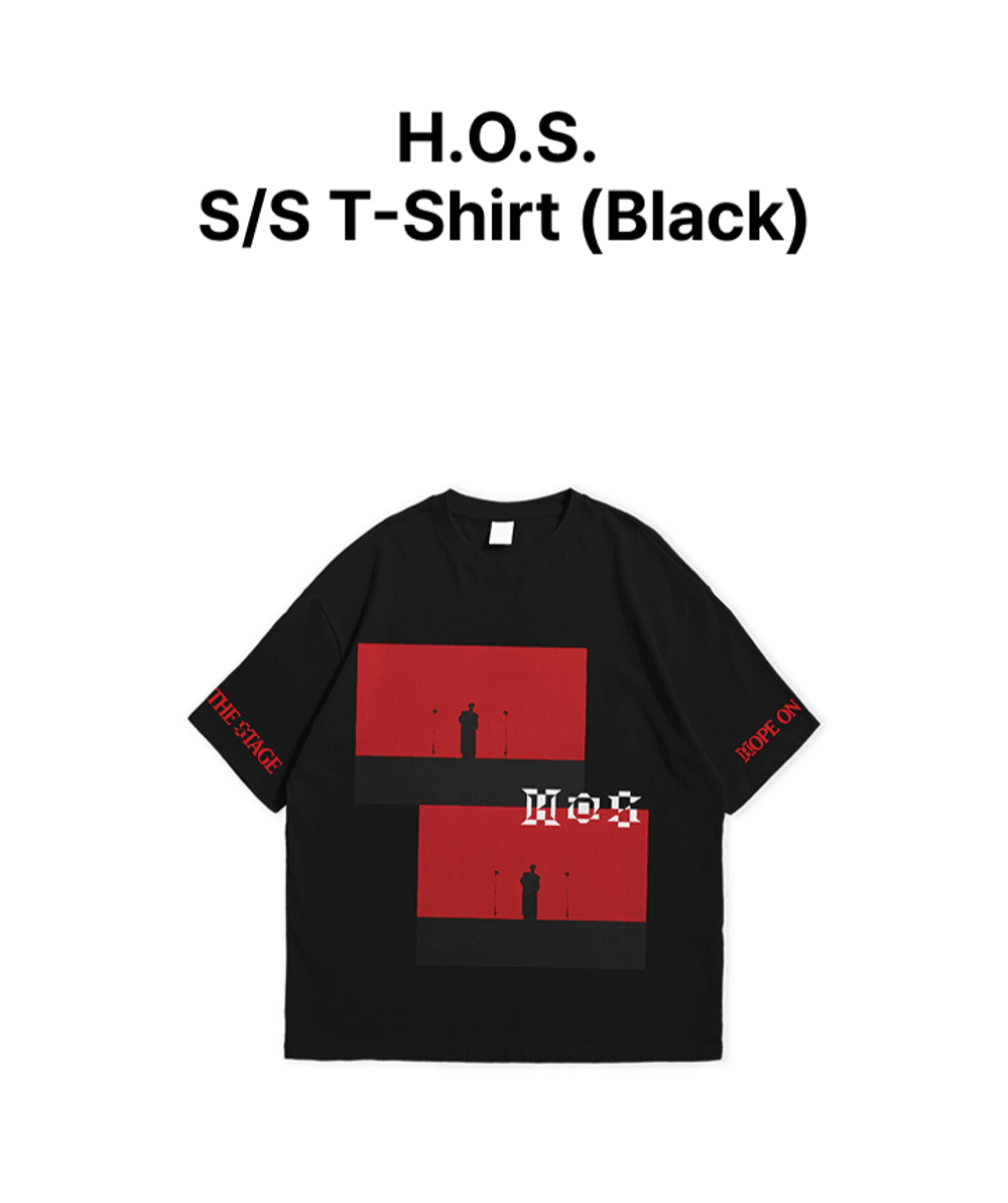 Áo BTS H.O.S. S/S T-Shirt #Black - Kallos Vietnam