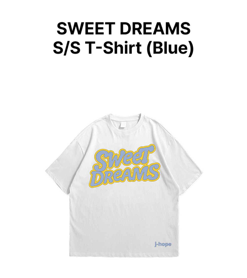 Áo BTS Sweet Dreams S/S T-Shirt #Blue - Kallos Vietnam