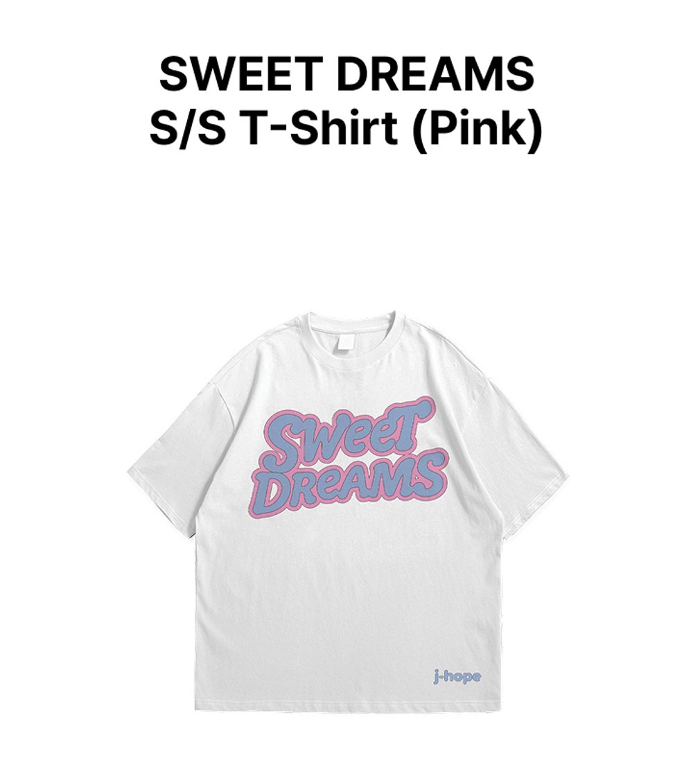 Áo BTS Sweet Dreams S/S T-Shirt #Pink - Kallos Vietnam