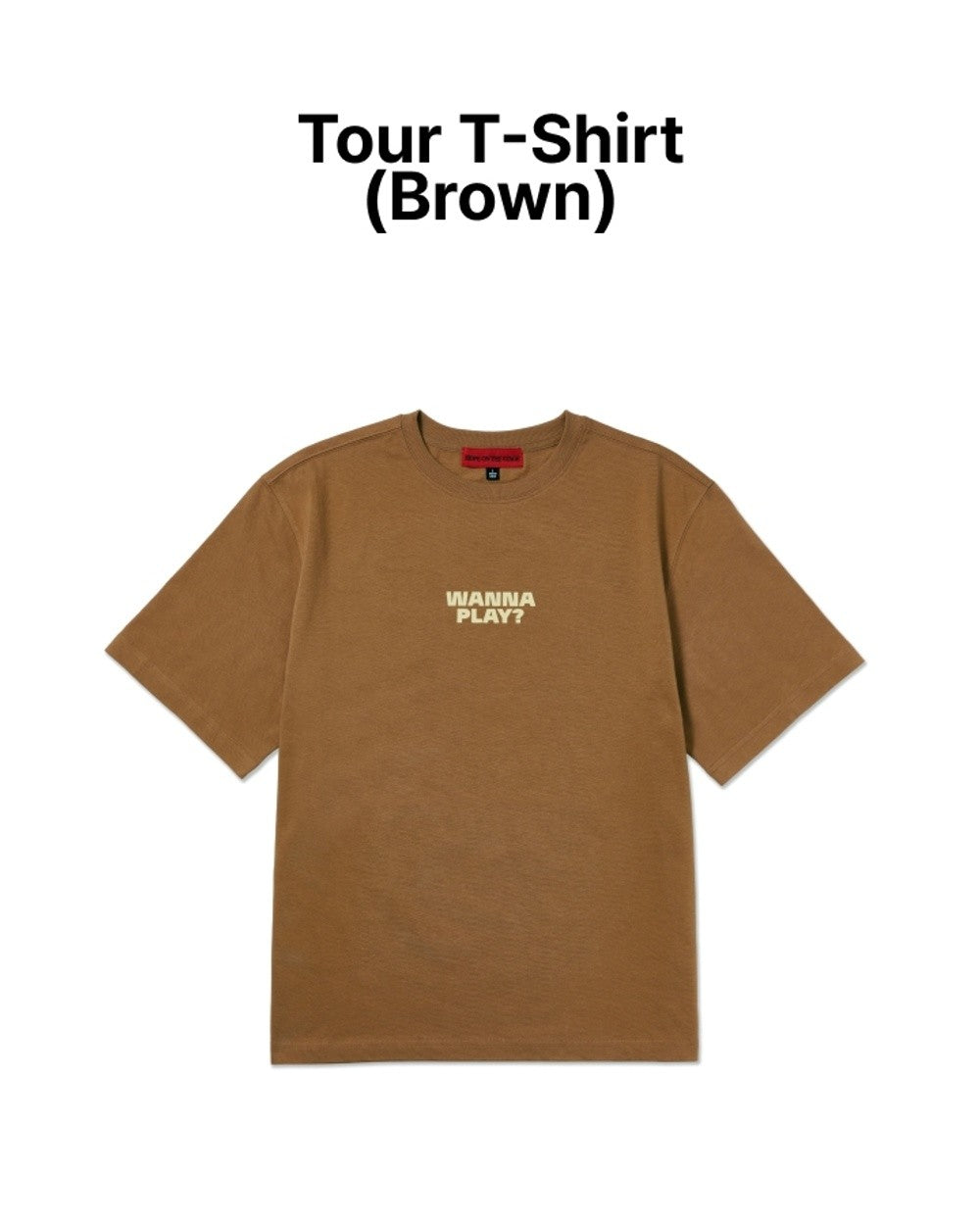 Áo BTS Tour T-Shirt #Brown - Kallos Vietnam