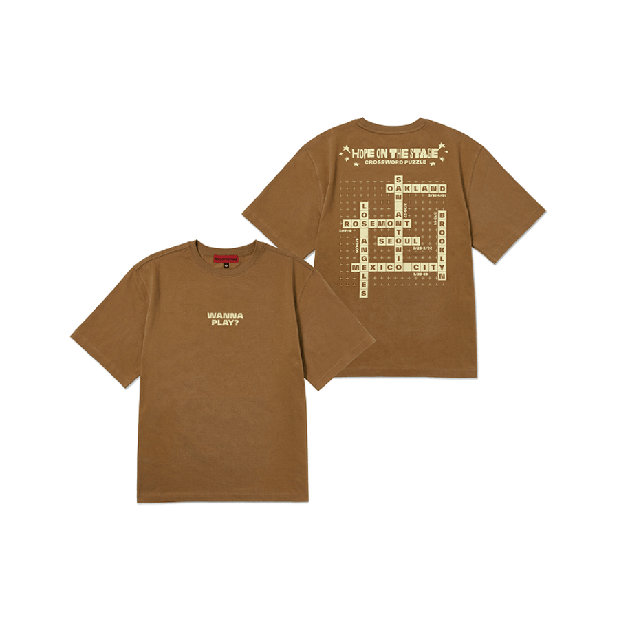 Áo BTS Tour T-Shirt #Brown - Kallos Vietnam