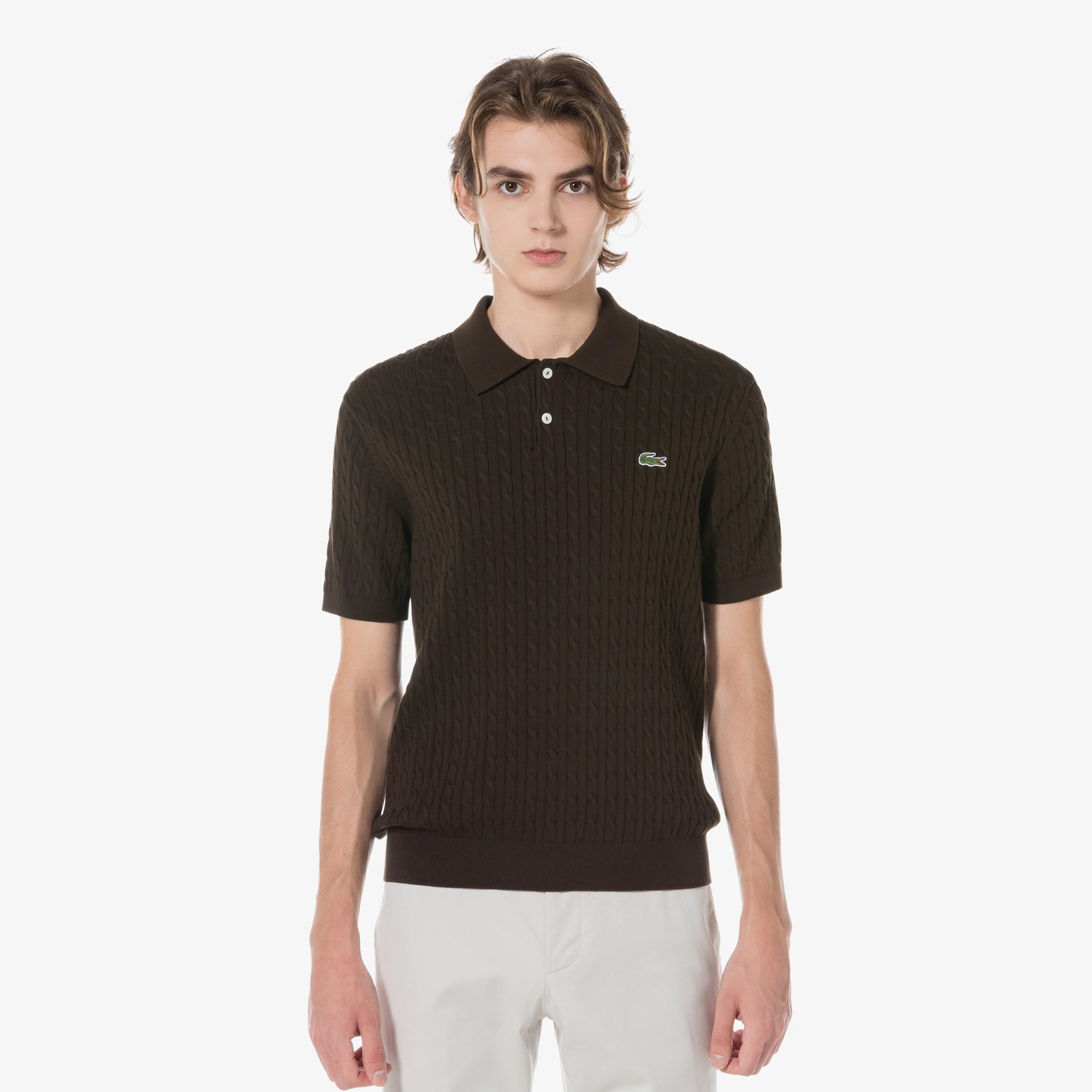Áo LACOSTE Cable Short Sleeve Polo #BZD - Kallos Vietnam