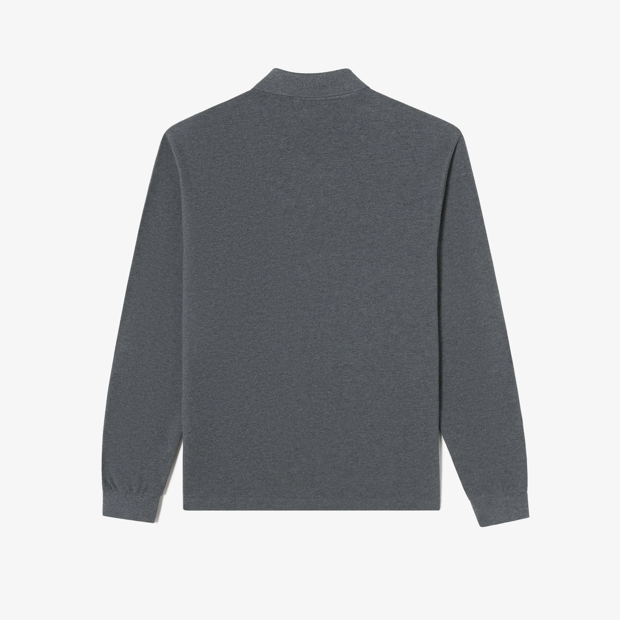 Áo LACOSTE French Regular Fit Long Sleeve Basic Polo #050 / Grey Pitch - Kallos Vietnam
