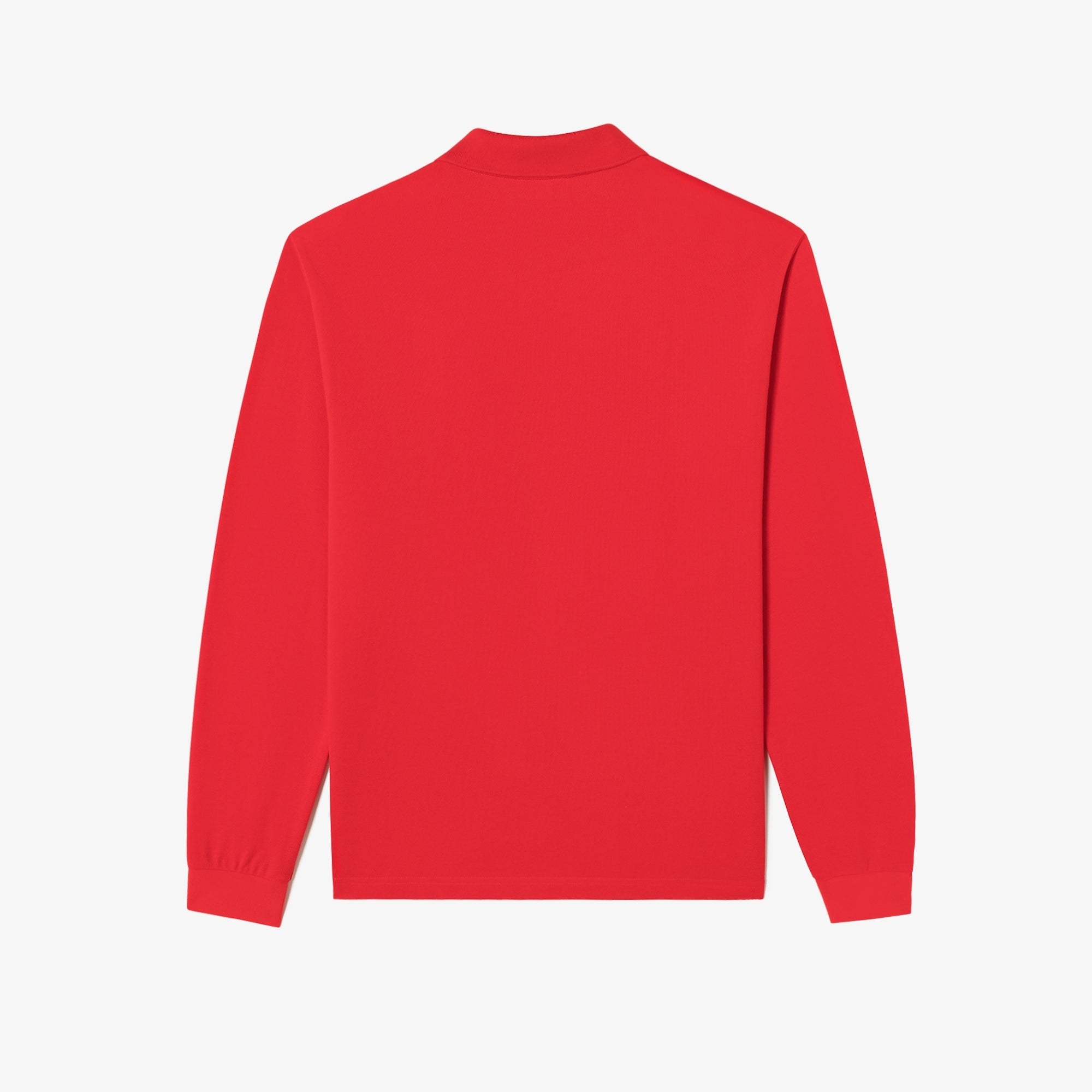 Áo LACOSTE French Regular Fit Long Sleeve Basic Polo #240 / Red - Kallos Vietnam