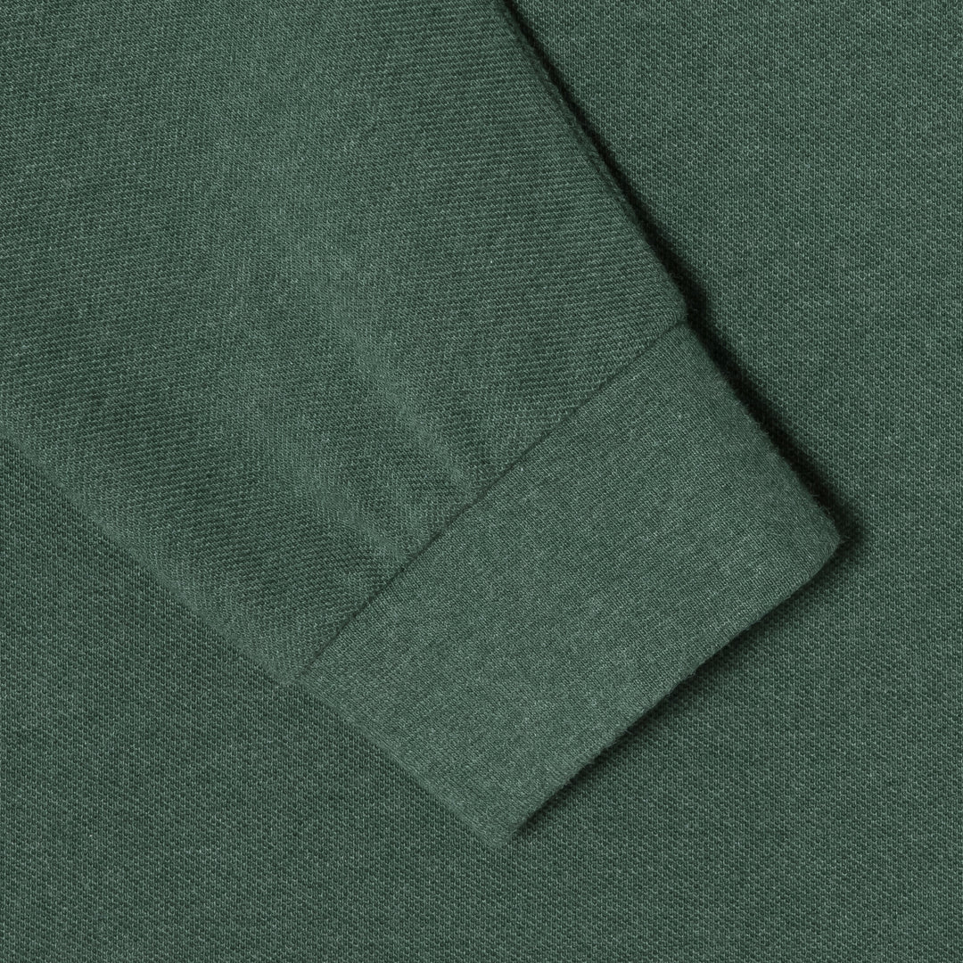 Áo LACOSTE French Regular Fit Long Sleeve Basic Polo #EL8 / Green