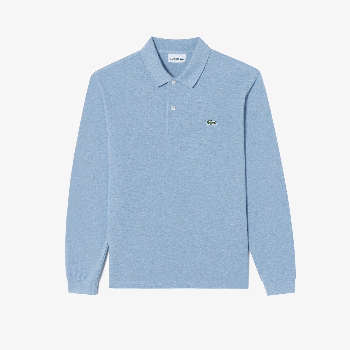 Áo LACOSTE French Regular Fit Long Sleeve Basic Polo #HBP / Pastel Blue