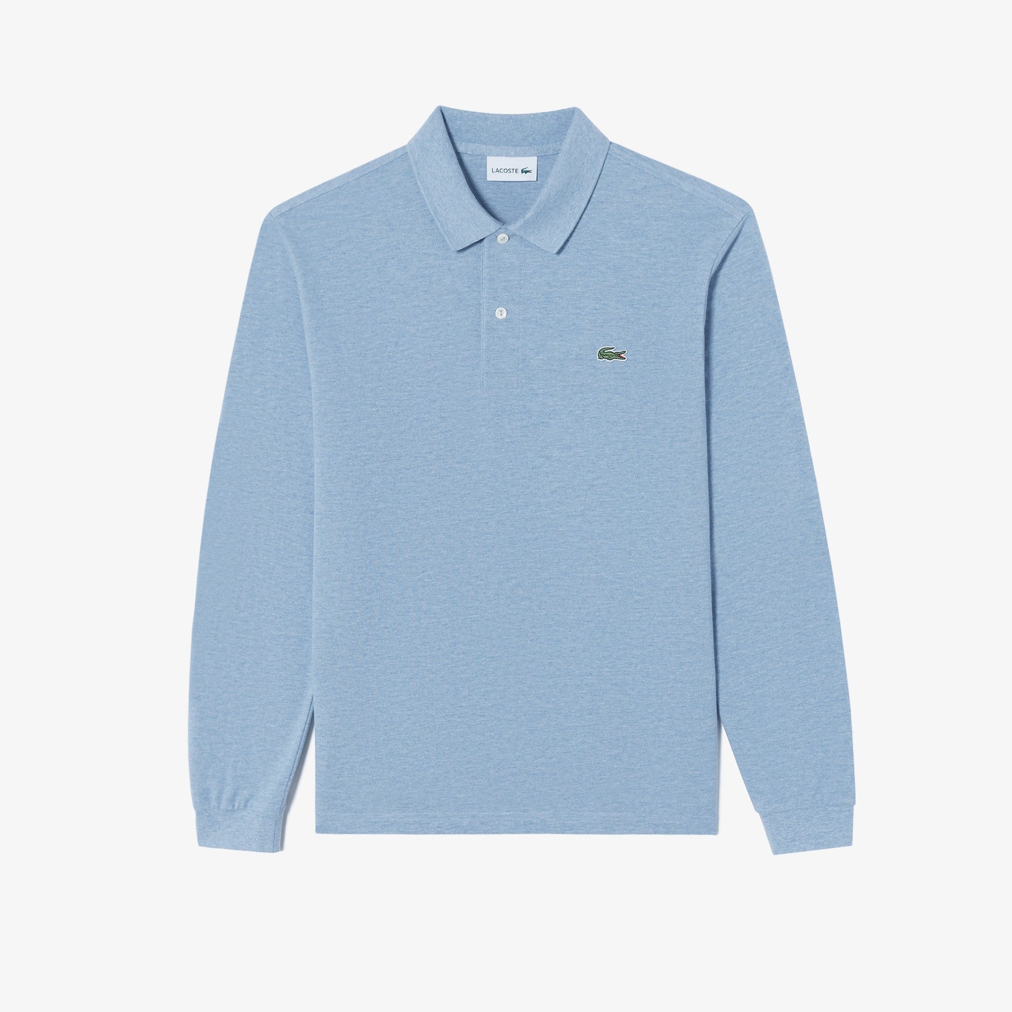 Áo LACOSTE French Regular Fit Long Sleeve Basic Polo #HBP / Pastel Blue - Kallos Vietnam