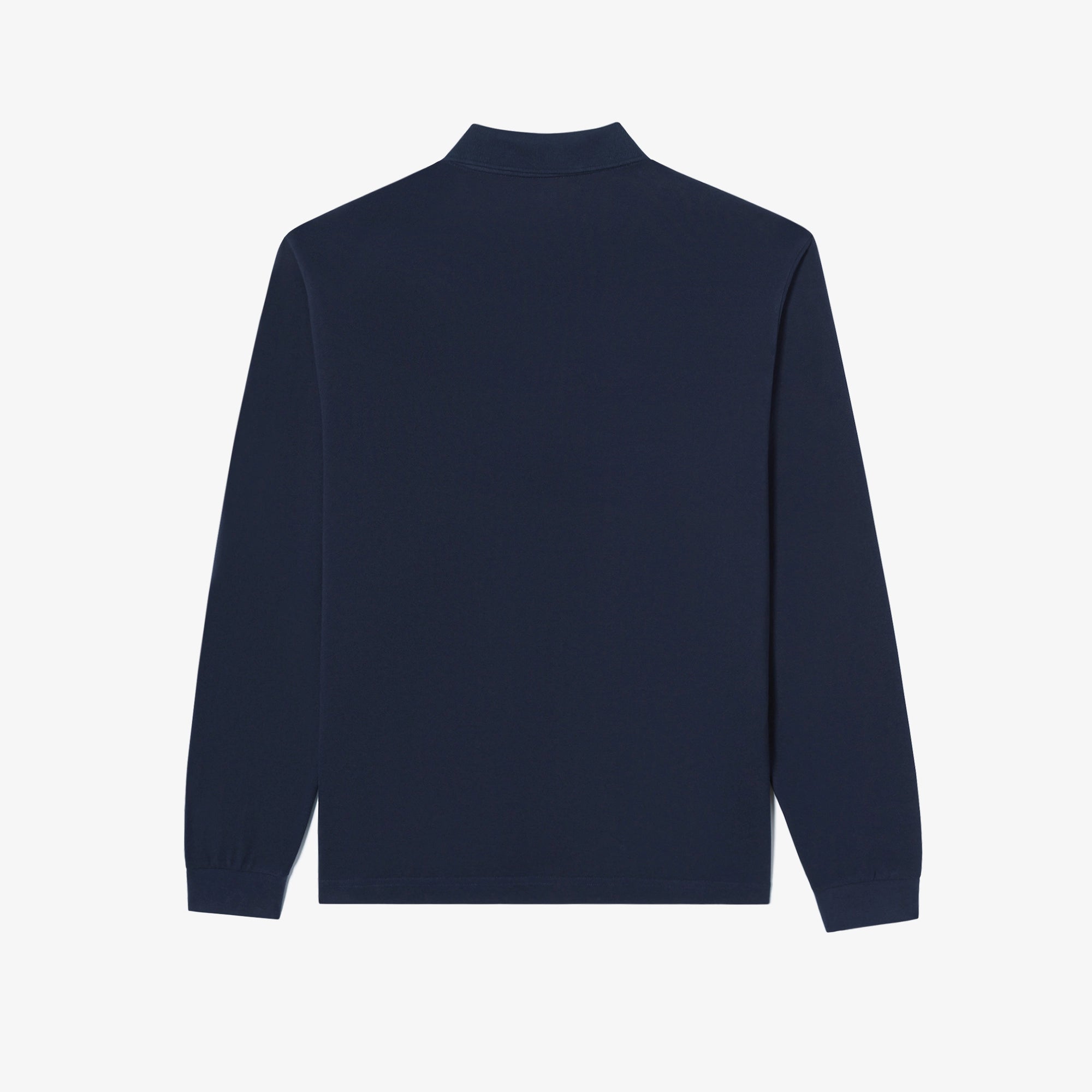 Áo LACOSTE French Regular Fit Long Sleeve Basic Polo #HDE / Abysm Blue - Kallos Vietnam